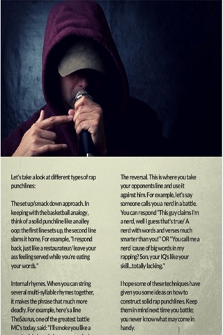 iRap - Learn Rap Magazine screenshot 2