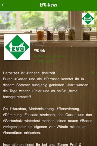 EVG Holz screenshot 4
