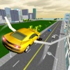 Flying Futuristic Car Mania 3D - Extreme Super Jet Sports Car Air Stunts