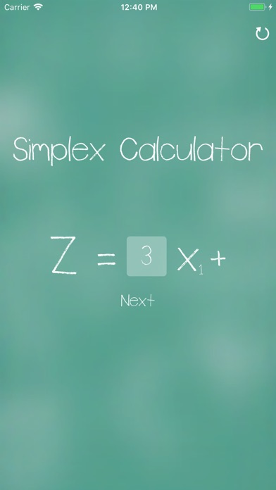 Simplex Calc screenshot 2