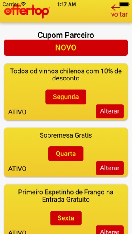 OfferTop Estabelecimento