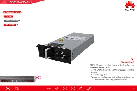 CE6810-48S4Q-LI 3D View screenshot 3