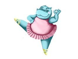 Hippo Ballerina by Inno Studio