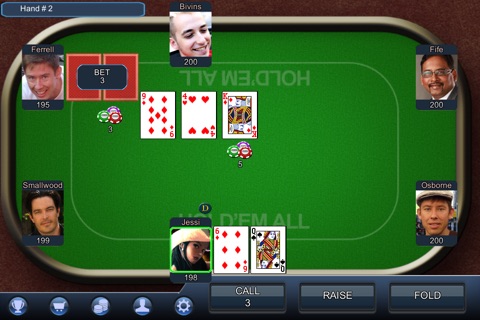 Hold'emAll - No Limit Texas Hold'em Poker screenshot 3