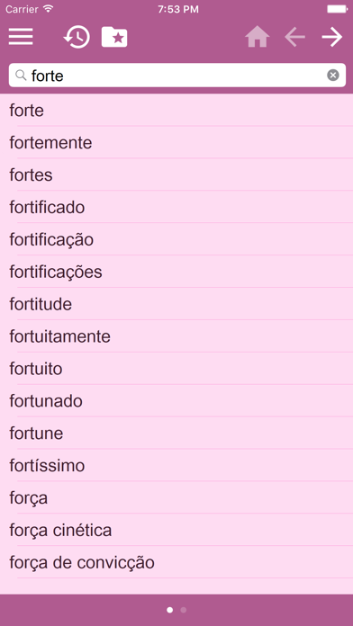 Diccionario Español Portugués screenshot 3