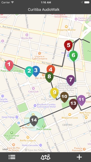 Curitiba AudioWalk(圖2)-速報App