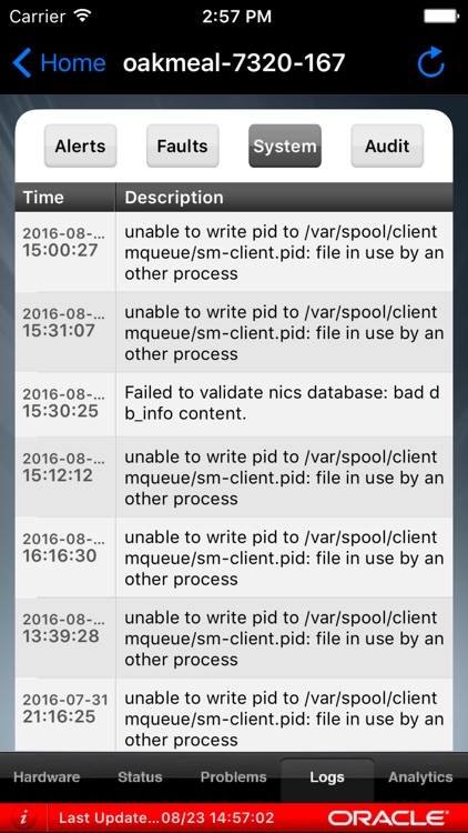 Oracle ZFS Appliance Monitor screenshot-3