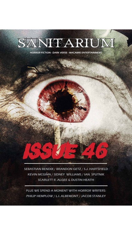 Sanitarium Magazine: Horror Fiction, Dark verse and Macabre Entertainment