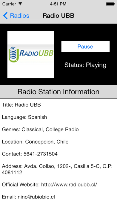 How to cancel & delete Chile Radio Live Player (Santiago / Spanish / español) from iphone & ipad 4