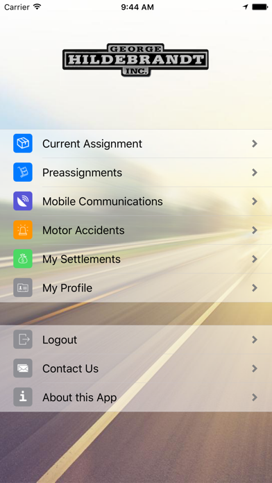 How to cancel & delete George Hildebrandt, Inc. Mobile Driver App from iphone & ipad 1