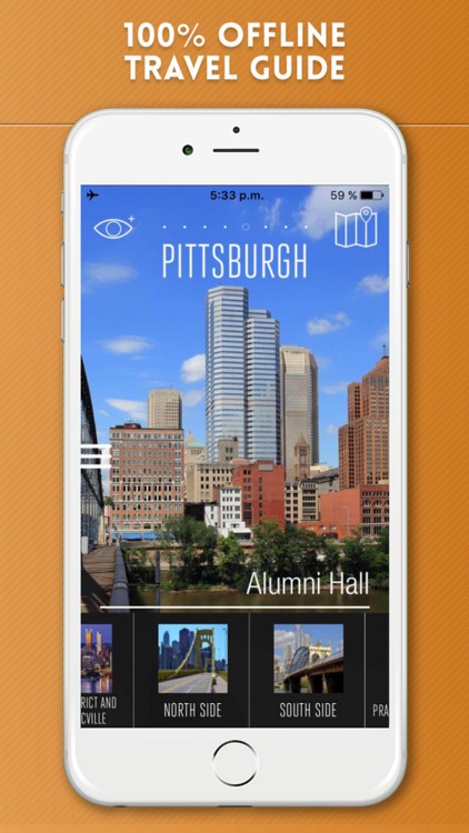 Pittsburgh Travel Guide and Offline City Map