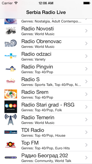 Serbia Radio Live Player (Serbian / Србија / српски радио)(圖3)-速報App