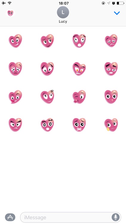 Love Sticker Pack for iMessage Free