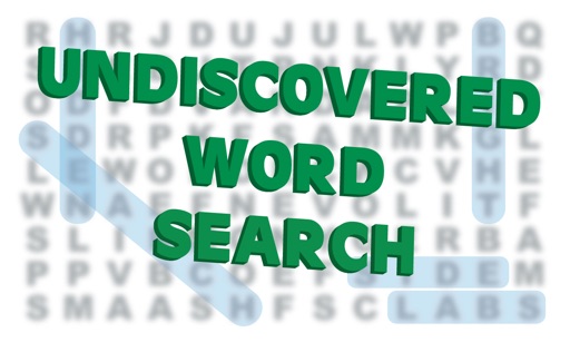 Undiscovered Word Search iOS App