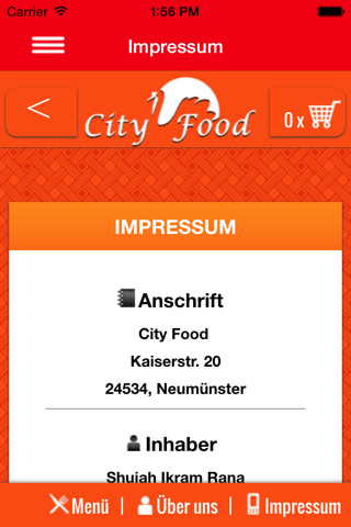 City Food screenshot 2