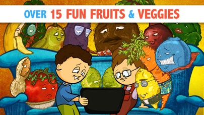How to cancel & delete Veggie Bottoms SD Healthy Eating Made Fun for Kids from iphone & ipad 1