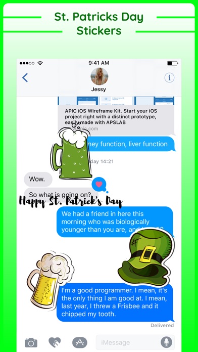 Happy St Patricks Day Sticker screenshot 4