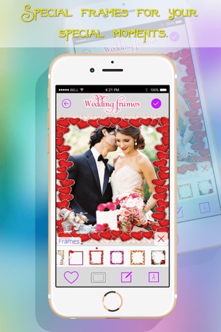 Wedding Photo Frames - Lovely Photo Editor screenshot 4