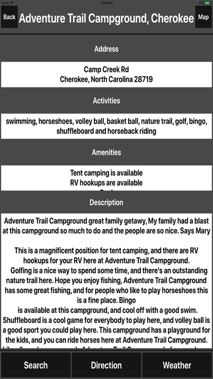 North Carolina Camping Spots