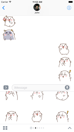 Funny Fat Cat Stickers(圖2)-速報App