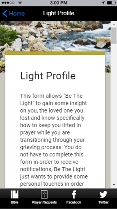 Be The Light App screenshot 2