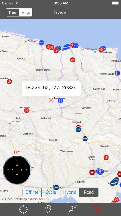 JAMAICA – GPS Travel Map Offline Navigator screenshot-4