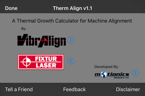 Therm Align - A Thermal Growth Calculator for Machine Alignment screenshot 4