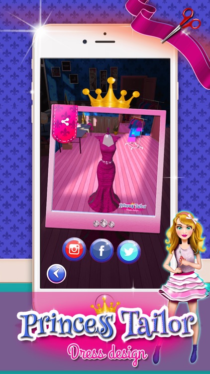 Princess Tailor Boutique - Dress Design.er Games screenshot-4