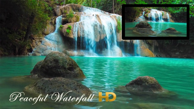 Peaceful Waterfall HD(圖1)-速報App