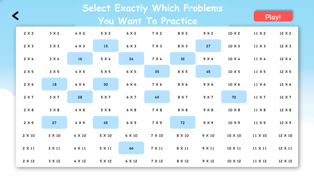 Multiplication Fact Workout(圖2)-速報App