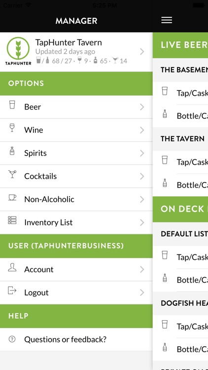 TapHunter Manager