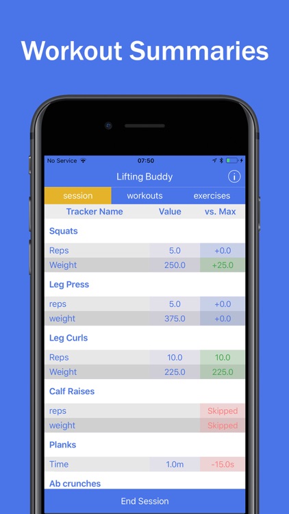 Lifting Buddy: Workout Tracker