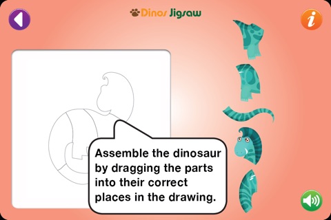 Dinos Jigsaw - Adhd & autism screenshot 3