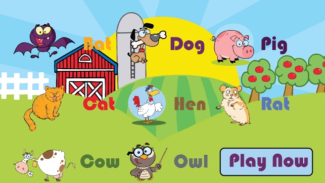 Three letters animal word game for kid(圖2)-速報App