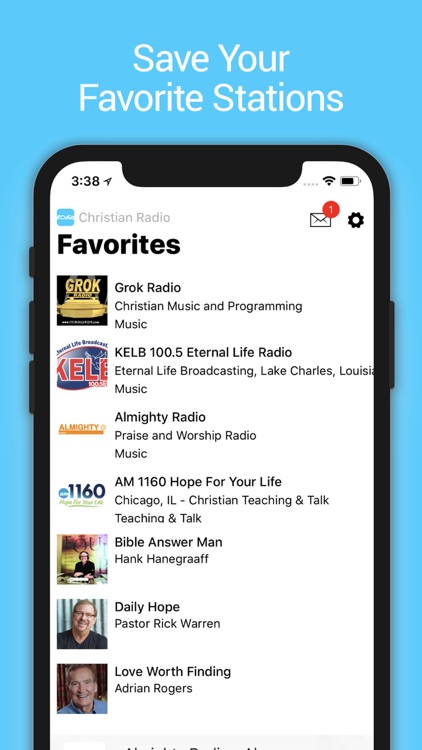 Christian Music and Talk Radio screenshot-3