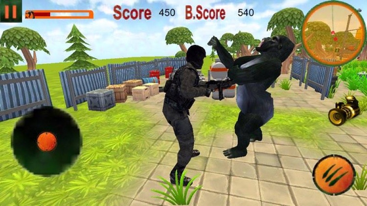 Gorilla attacks vs igi commandose screenshot-4