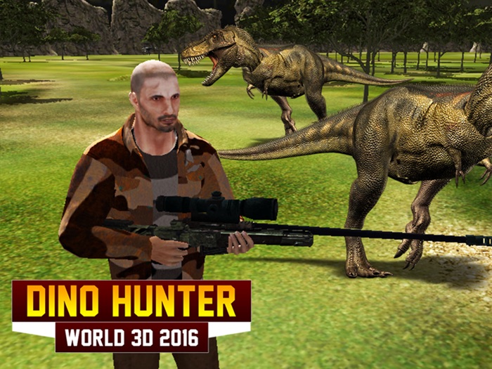 恐龙猎人人类攻击3D