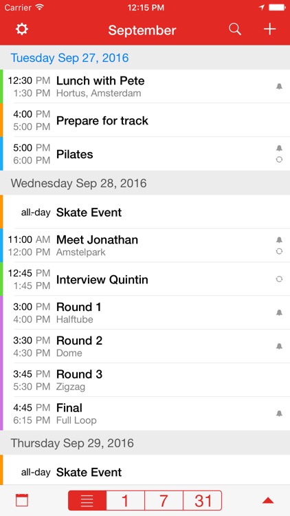 CalAlarm 2 - Calendar Alarm screenshot-4