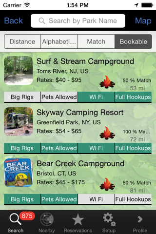 BookYourSite™ RV Park Campground Reservation Guide screenshot 2