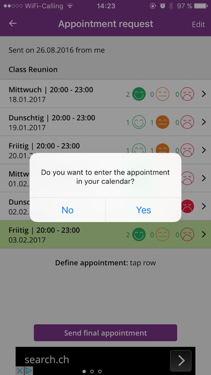 Ting On: Termine finden leicht gemacht screenshot-4