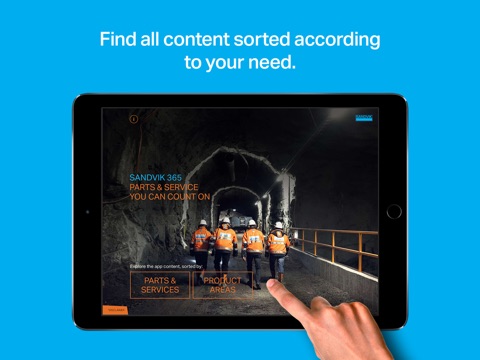 Sandvik 365. Parts and service you can count on. screenshot 4