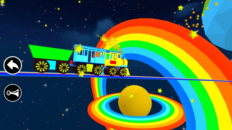 Timpy Train In Space - Free Toy Train Game For Kids in 3D screenshot-3