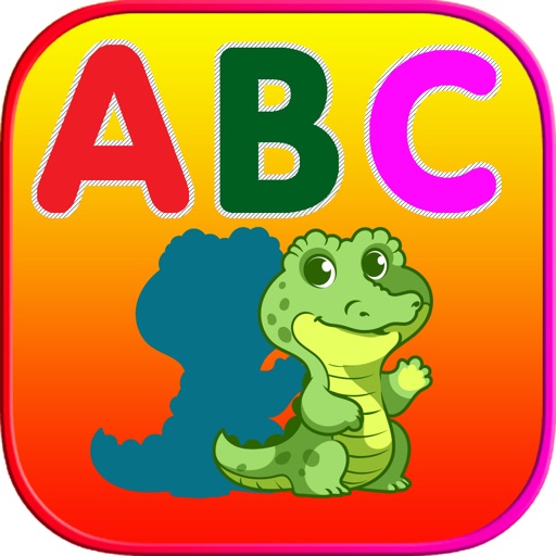 ABC Animals Shadow Puzzle - Vocabulary Quiz Games Icon