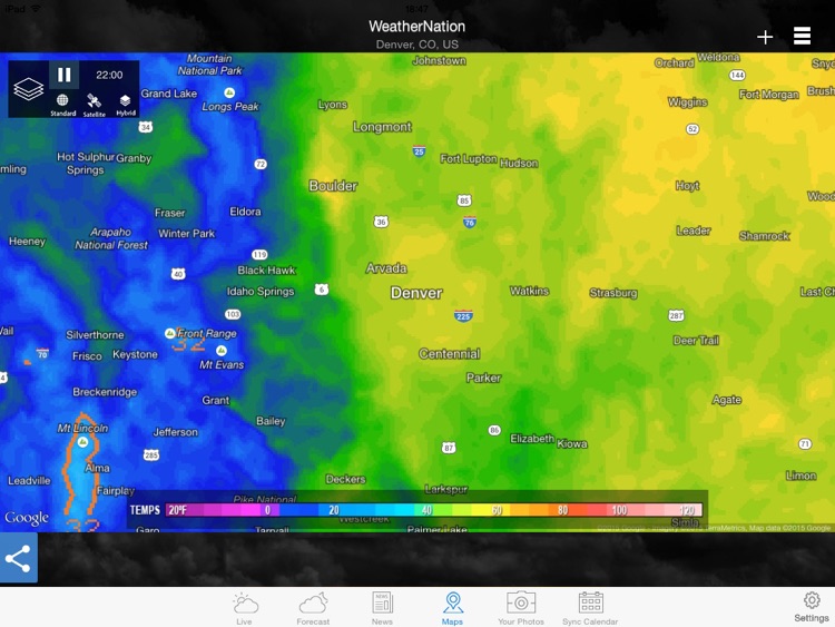 WeatherNation Free "for iPad" screenshot-3