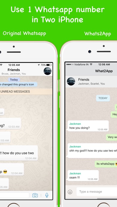 Whats2App messenger for WhatsApp Screenshot 2