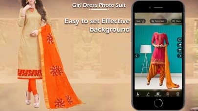 Girl Dress Photo Suit screenshot 2