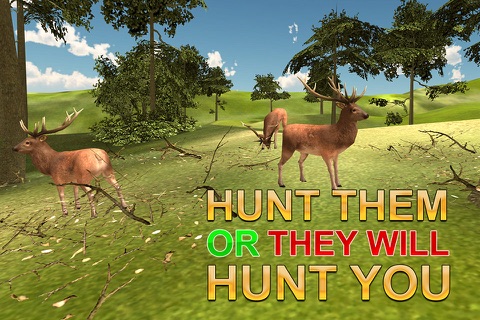 Angry Deer Hunter – Chase & hunt down wild animals in this shooting simulator game screenshot 4