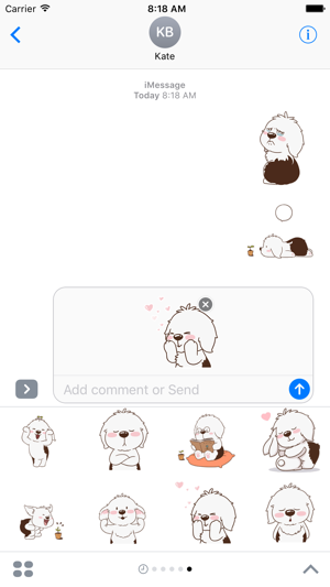 Cute Dog - Animated Dogs Stickers And Emoticons(圖2)-速報App