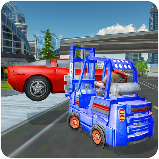 Drive Car Forklift Sim Icon