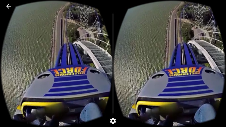 Roller Coaster - Millennium Force Virtual Reality 360 Degrees